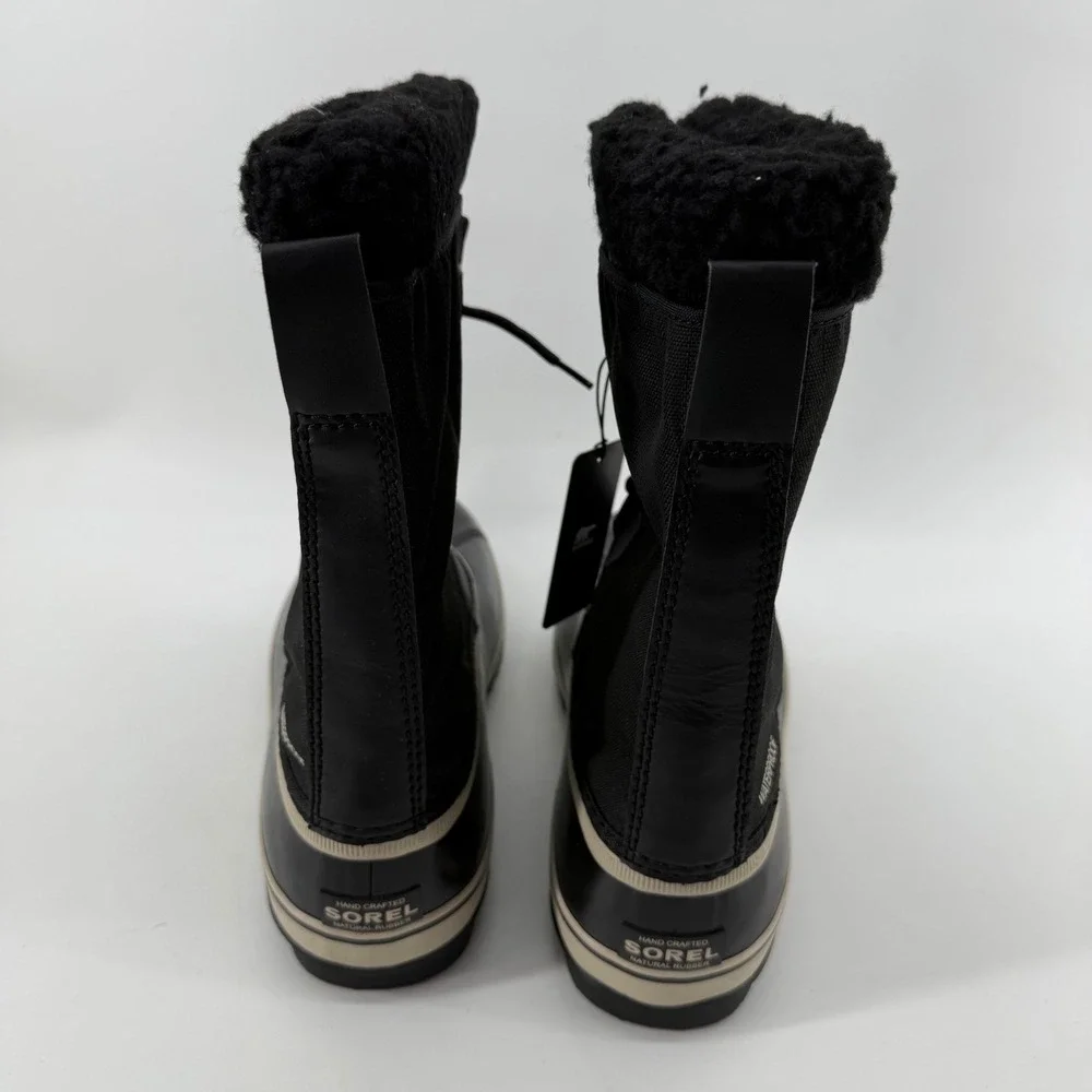 Sorel 1964 Pac Nylon WP Mens Black Ancient‎ Fossil Waterproof Winter Boots 12